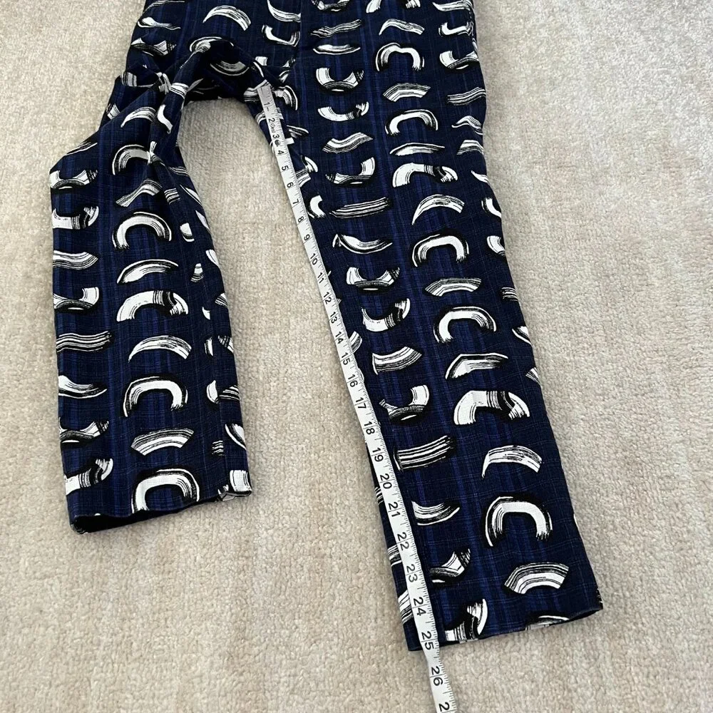 Anthropologie Cartonnier Cropped Cotton Trousers Pants 10 - Picture 5 of 9